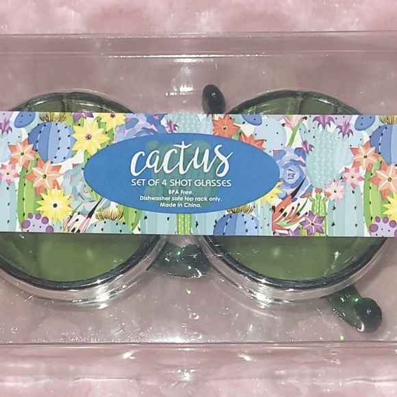 🌵4 Plastic Shot Glasses. New. - Picture 5 of 8